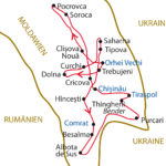 Karte Kulturreise Moldawien